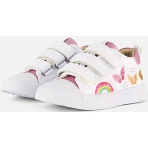 Shoesme Vlinder Sneakers wit Leer - Dames