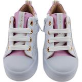 Shoesme - SH24S003 - Sneaker - Wit Roze - Leer