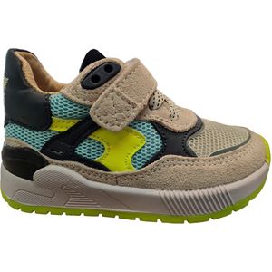 Shoesme ST24S006 B Jongens Sneakers - Grijs Blauw