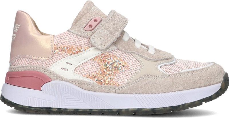 Klittenbandschoenen | Meisjes | Beige Peach | Leer | Shoesme | Maat 22