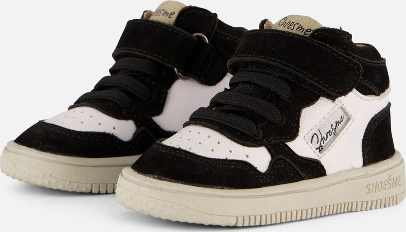 Shoesme Babyschoenen zwart Leer Heren