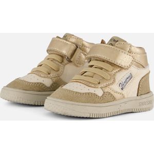 Baby Babysneakers Meisjes Gold Beige Leer Shoesme