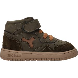 Baby  Babysneakers  Jongens  Dark Green  Leer  Shoesme