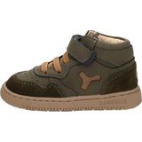Shoesme - Babysneakers - Dark Green - Leer