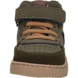 Shoesme - Babysneakers - Dark Green - Leer