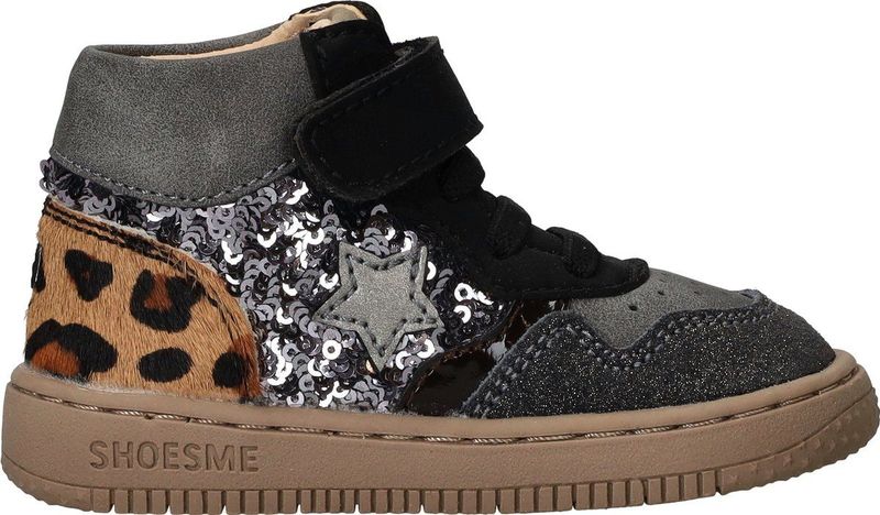 Shoesme - Baby-Proof Babyschoentjes - Grijs - Leer