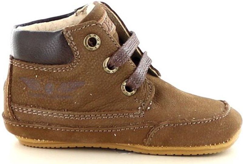 Shoesme - BP24W002 - Sportschoenen - Cognac - Nubuck Leer