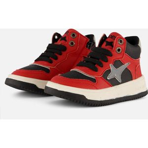 Shoesme Sneakers rood Leer - Heren