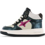 Shoesme - Hoge Sneakers - Jongens - Zwart - Microvezel Leer