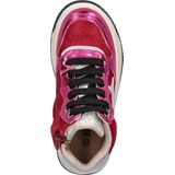 Shoesme - Hoge Sneakers - Metallic - Leer - Gevoerd Met Textiel