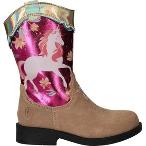 Shoesme - Nw24w010 - Cowboylaarzen - Roze - Suède
