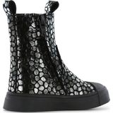 Shoesme - Enkelboot - Imitatieleer - Zwart - Met Ritssluiting