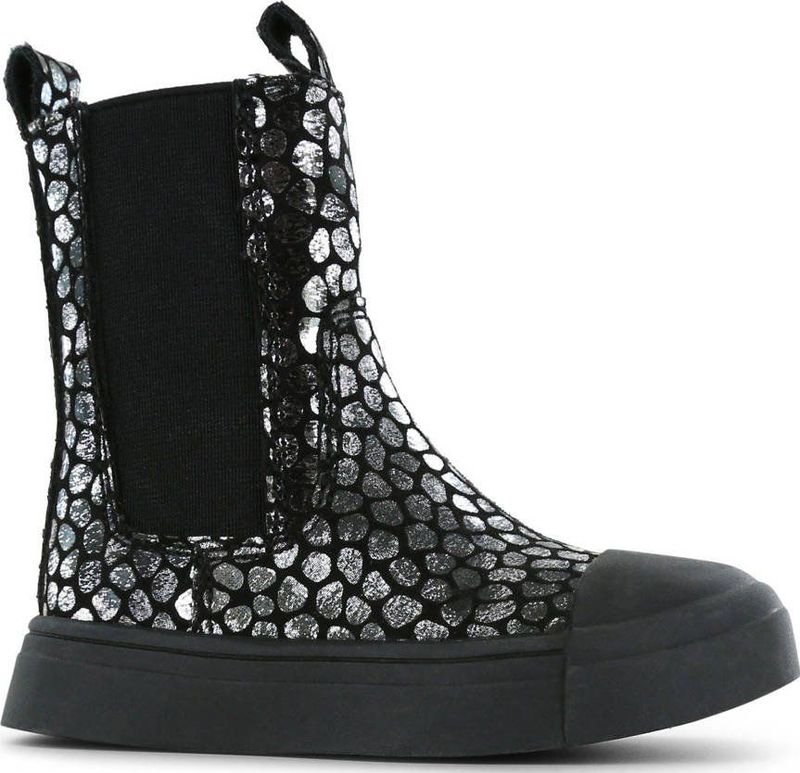 Shoesme - Enkelboot - Imitatieleer - Zwart - Met Ritssluiting