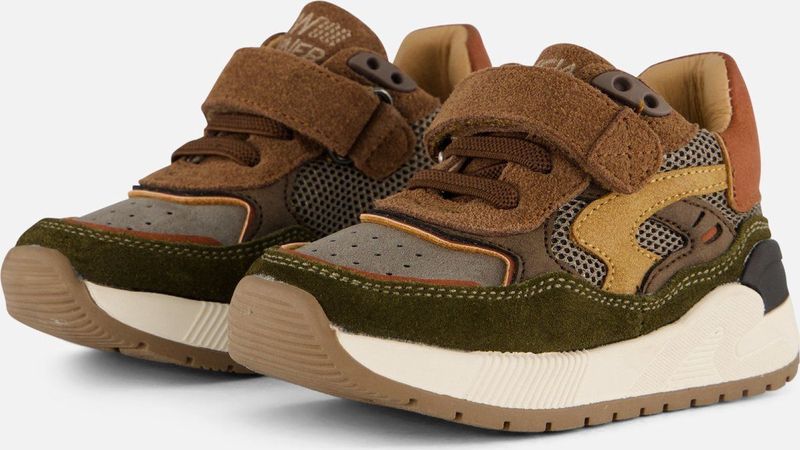 Shoesme Klittenband Laag Klittenband Laag - donkerbruin - Maat 22