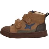 Shoesme - Enkelboot - Leren Schoen - Platte Zool - Klittenbandsluiting