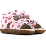 Shoesme - Sandalen - Roze/Rood - Imitatieleer - Platte Zool