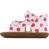 Shoesme - Sandalen - Roze/Rood - Imitatieleer - Platte Zool