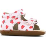 Shoesme - Sandalen - Roze/Rood - Imitatieleer - Platte Zool