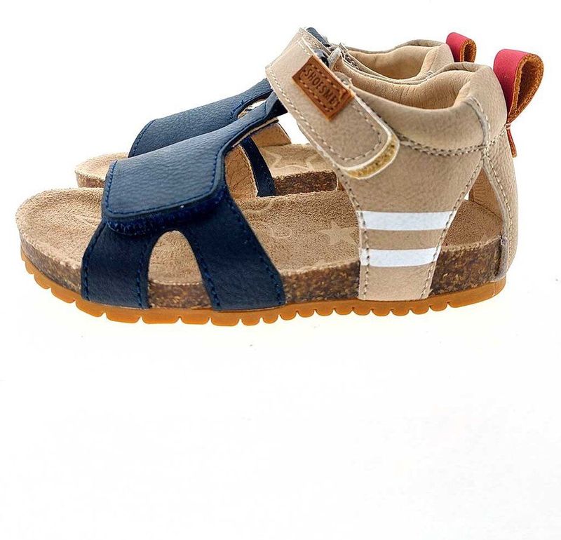 Shoesme - Sandalen - Leer - Dichte Hiel - Klittenbandsluiting