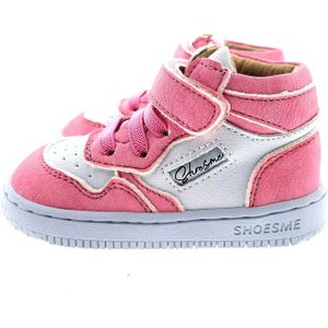 Baby | Babysneakers | Meisjes | Pink | Leer | Shoesme | Maat 20