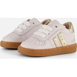 Shoesme - Babysneakers - Wit Goud - Leer