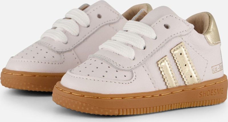 Shoesme - ExtremeFlex - Babysneakers - Wit Goud - Leer