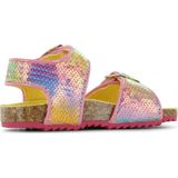 Go Banana's Sandaal - Imitatieleer - Platte Zool - Gespsluiting - Pailletten