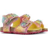 Go Banana's Sandaal - Imitatieleer - Plat - Gespsluiting - Pailletten