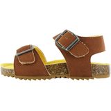 Go Bananas - Sandalen Unisex - Bruin - Geel - Microfiber Leer - Synthetisch Materiaal - Rubber