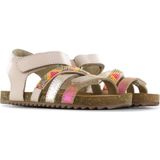 Shoesme Sandaal - Leer - Plat - Klittenbandsluiting