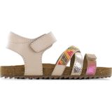 Shoesme Sandaal - Leer - Plat - Klittenbandsluiting