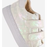 Shoesme - Meisjes Sneaker - Wit - Leer - Klittenbandsluiting