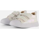 Shoesme - Meisjes Sneaker - Wit - Leer - Klittenbandsluiting