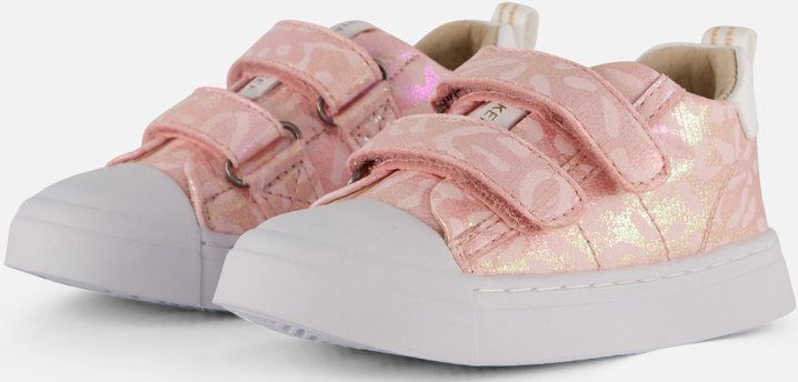 Shoesme - Veterschoenen - Roze Metallic - Leer