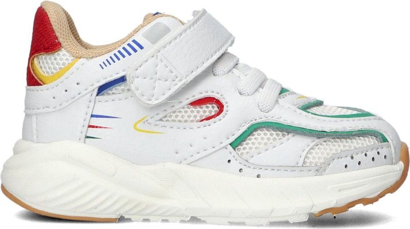 Shoesme - LW25S052 - Sneakers - Wit - Gekleurde Details