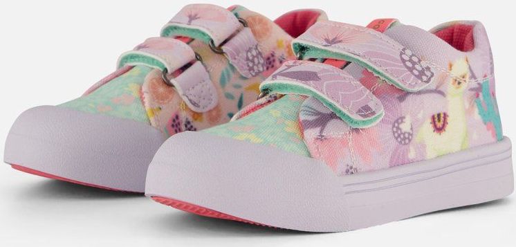 Go Bananas - Alpaca Sneakers - Paars - Canvas