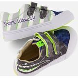 Sneakers | Jongens | Green Blue | Canvas | Go Banana's | Maat 21