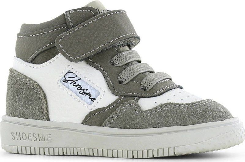 Shoesme - BN25W008 - Sneakers - Grijs - Leren Sneaker