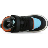 Shoesme - Sneakers - Zwart/Oranje - Leren