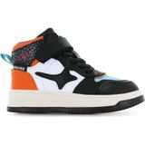 Shoesme - Sneakers - Zwart/Oranje - Leren