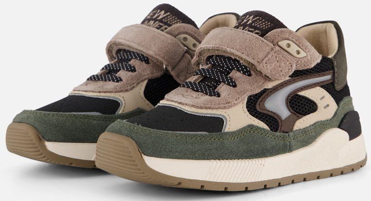 Shoesme - Trainer Sneakers - Groen - Leer