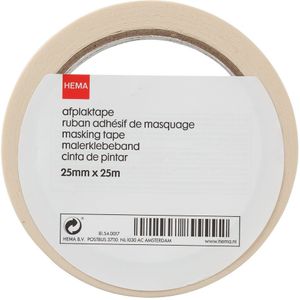 HEMA Afplaktape 25mm X 25m
