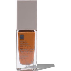 HEMA Perfect Skin Foundation SPF15 12 Warm Caramel (donkerbruin)