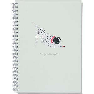 HEMA Plakboek Met Spiraal 32.5x23 Blanco Dalmatiër