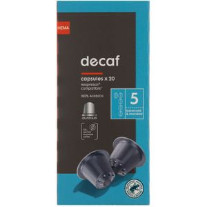 HEMA Koffiecups Decaf - 20 Stuks