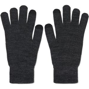 HEMA Heren Handschoenen Met Touchscreen Gebreid (grijs)