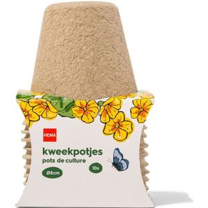 HEMA Afbreekbare Kweekpotjes Ø8x7.5 - 10 Stuks