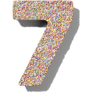 HEMA Chocolade Feestcijfer 7 Met Discodip