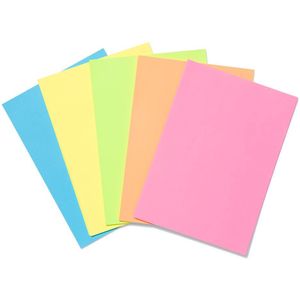 HEMA Kopieerpapier A4 Neon 250 Vel