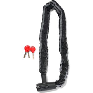 HEMA Ketting Met Vast Slot 90cm Ø8mm Zwart